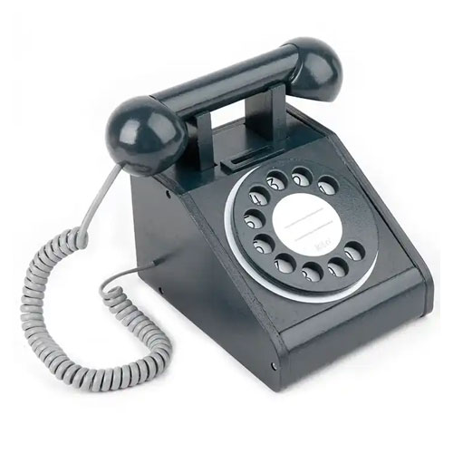 Wooden Antique Telephone Toy