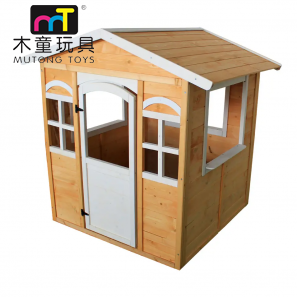 wooden playhouse
